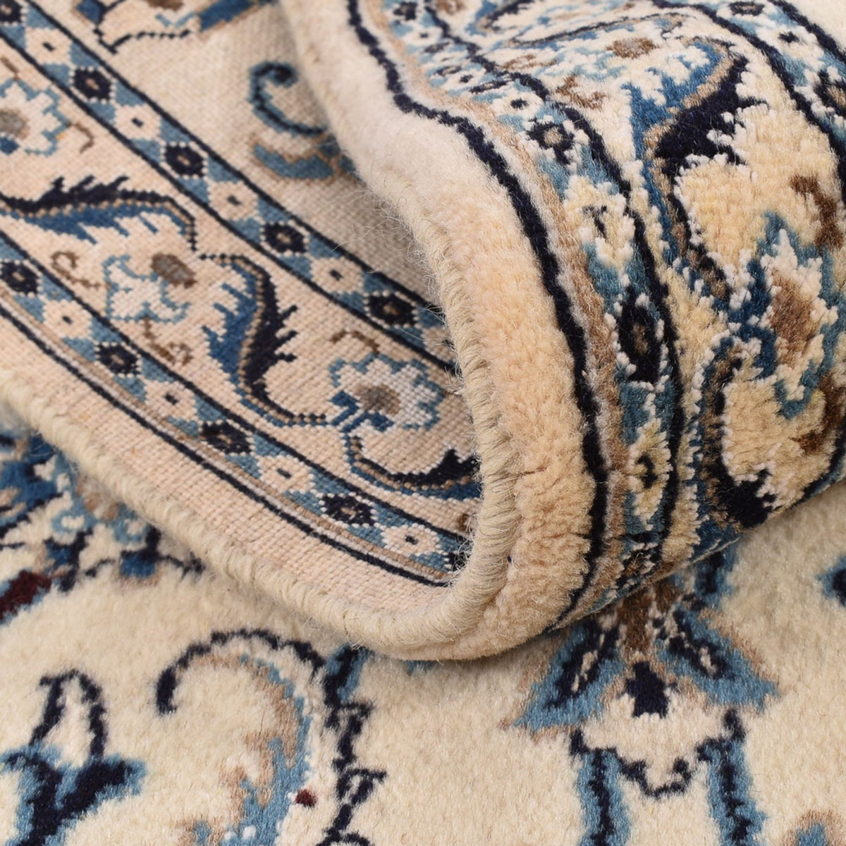 Tappeto corsia Tappeto Persero - Nain - Reale - 209 x 64 cm - crema