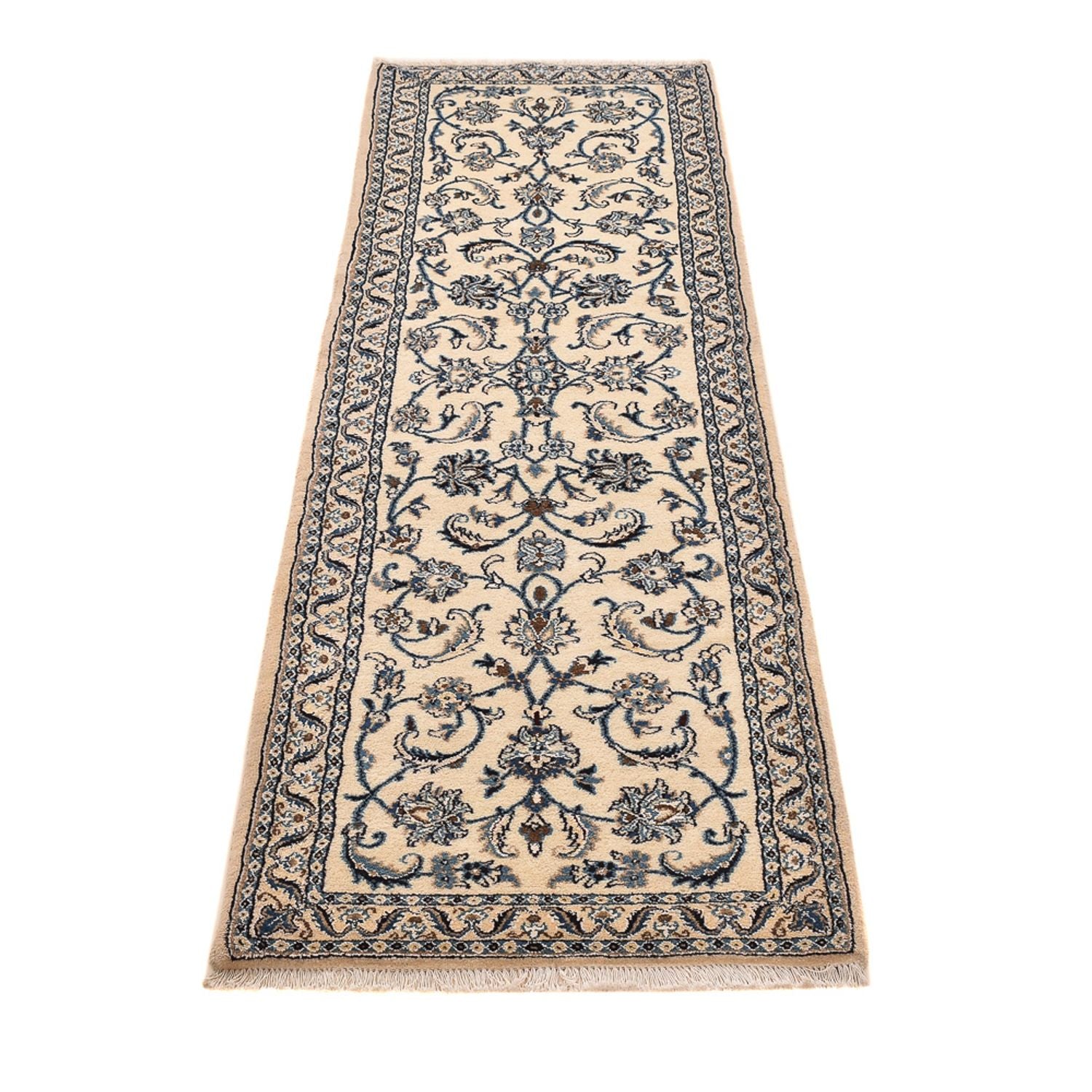 Tappeto corsia Tappeto Persero - Nain - Reale - 209 x 64 cm - crema