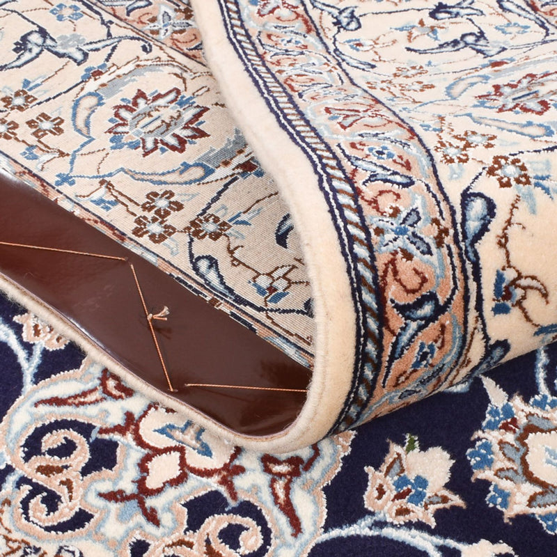 Tappeto Persero - Nain - Premio - 198 x 131 cm - blu scuro
