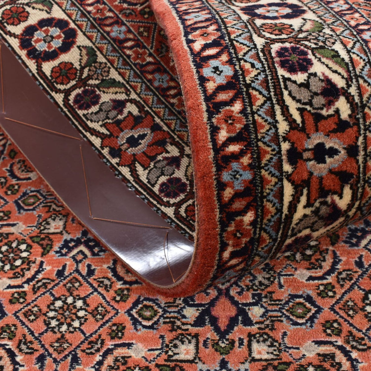 Tappeto corsia Tappeto Persero - Bidjar - 380 x 69 cm - terracotta