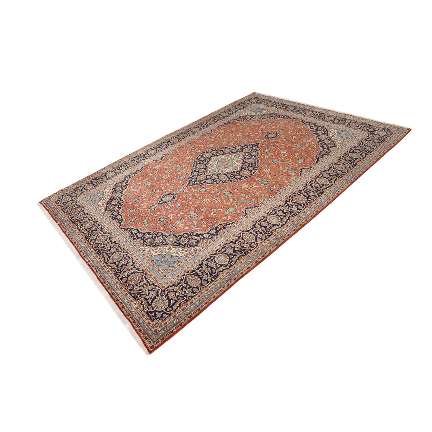 Tappeto Persero - Keshan - Reale - 414 x 286 cm - arancione
