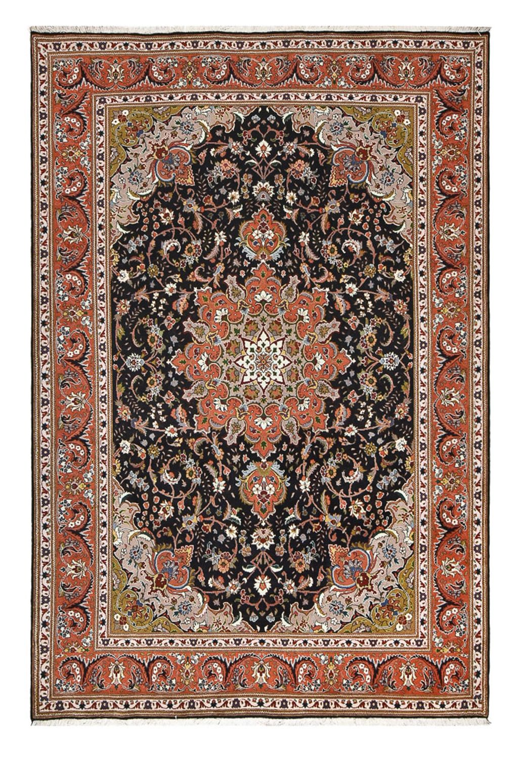 Tappeto Persero - Tabriz - Reale - 305 x 203 cm - antracite