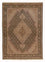 Tappeto Persero - Tabriz - Reale - 210 x 151 cm - marrone scuro