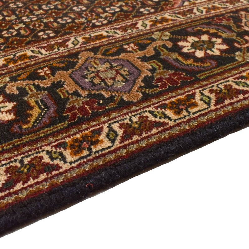 Tappeto Persero - Tabriz - Reale - 210 x 151 cm - marrone scuro