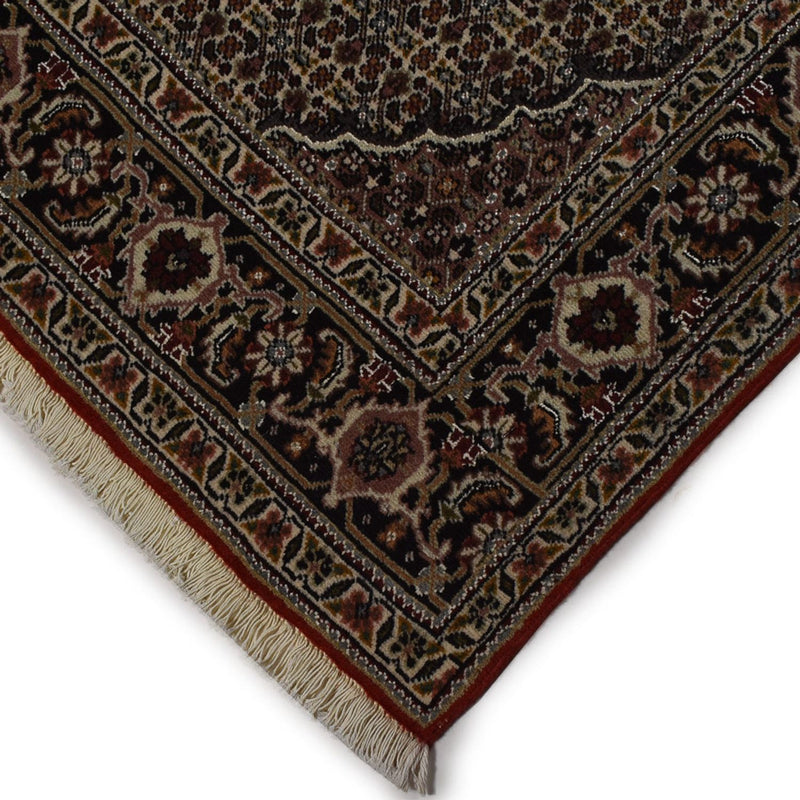 Tappeto Persero - Tabriz - Reale - 202 x 154 cm - rosso scuro
