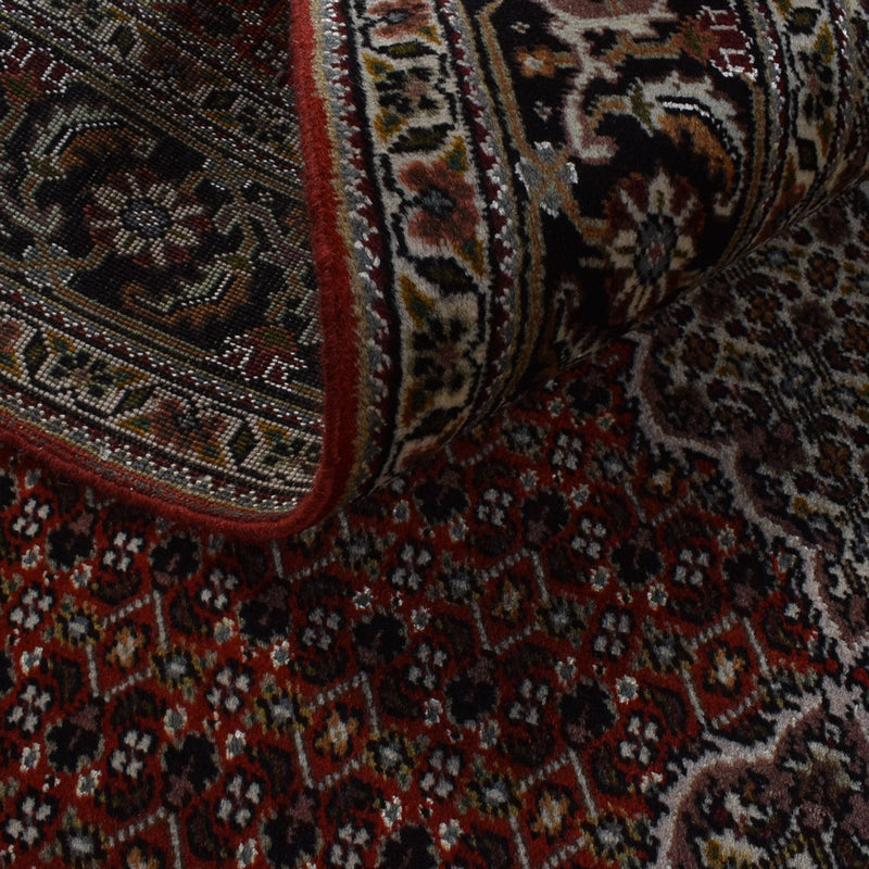 Tappeto Persero - Tabriz - Reale - 202 x 154 cm - rosso scuro
