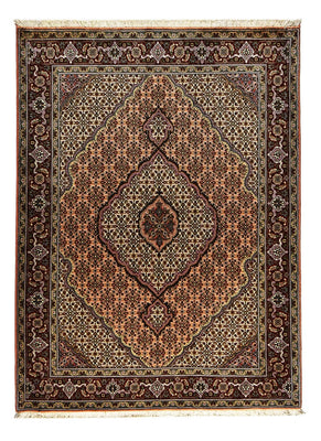 Tappeto Persero - Tabriz - Reale - 202 x 150 cm - marrone chiaro