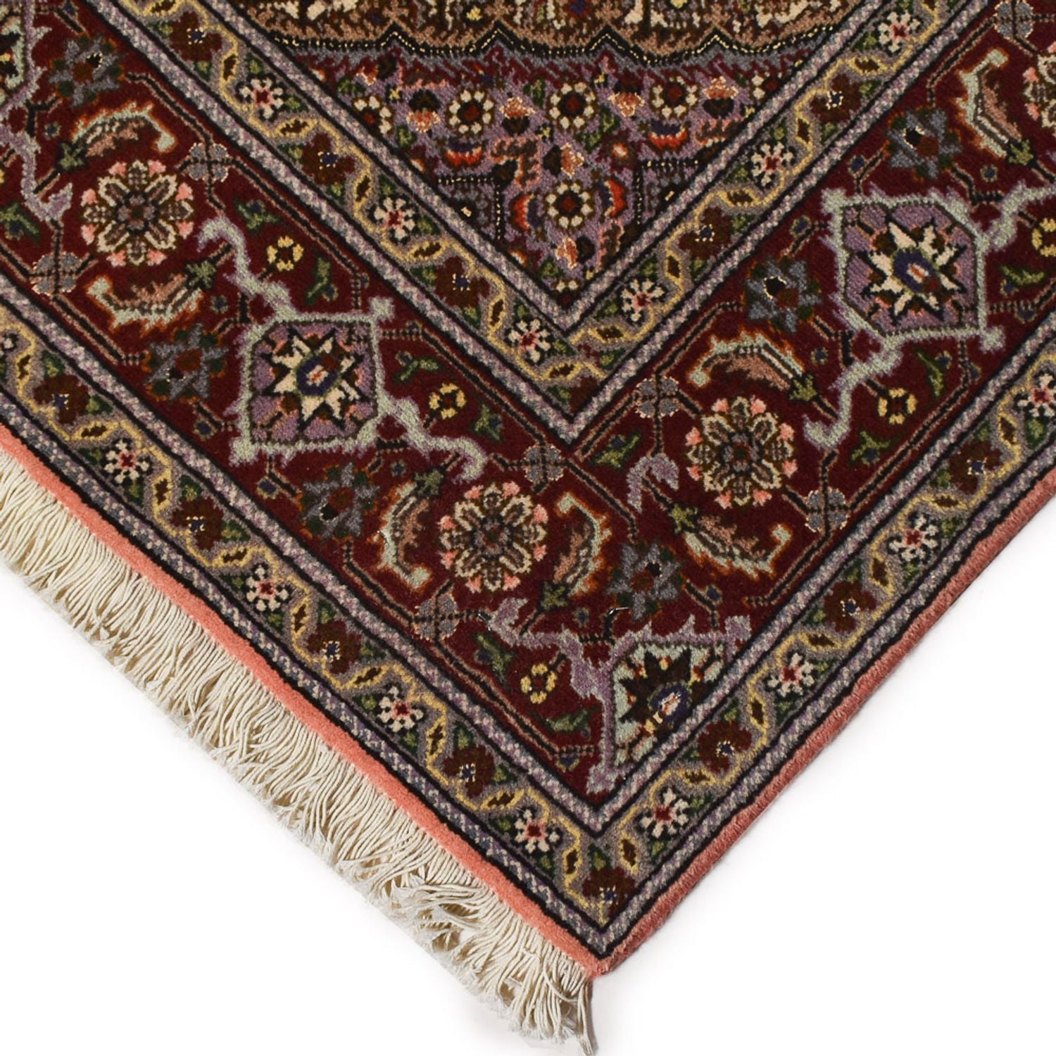 Tappeto Persero - Tabriz - Reale - 202 x 150 cm - marrone chiaro