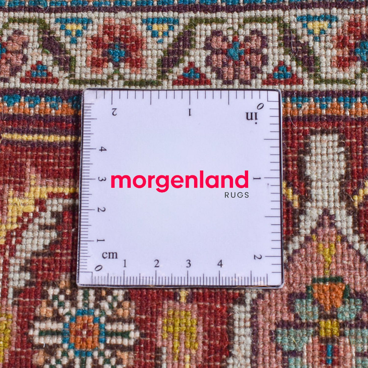 Tappeto Persero - Tabriz - Reale - 198 x 156 cm - marrone scuro