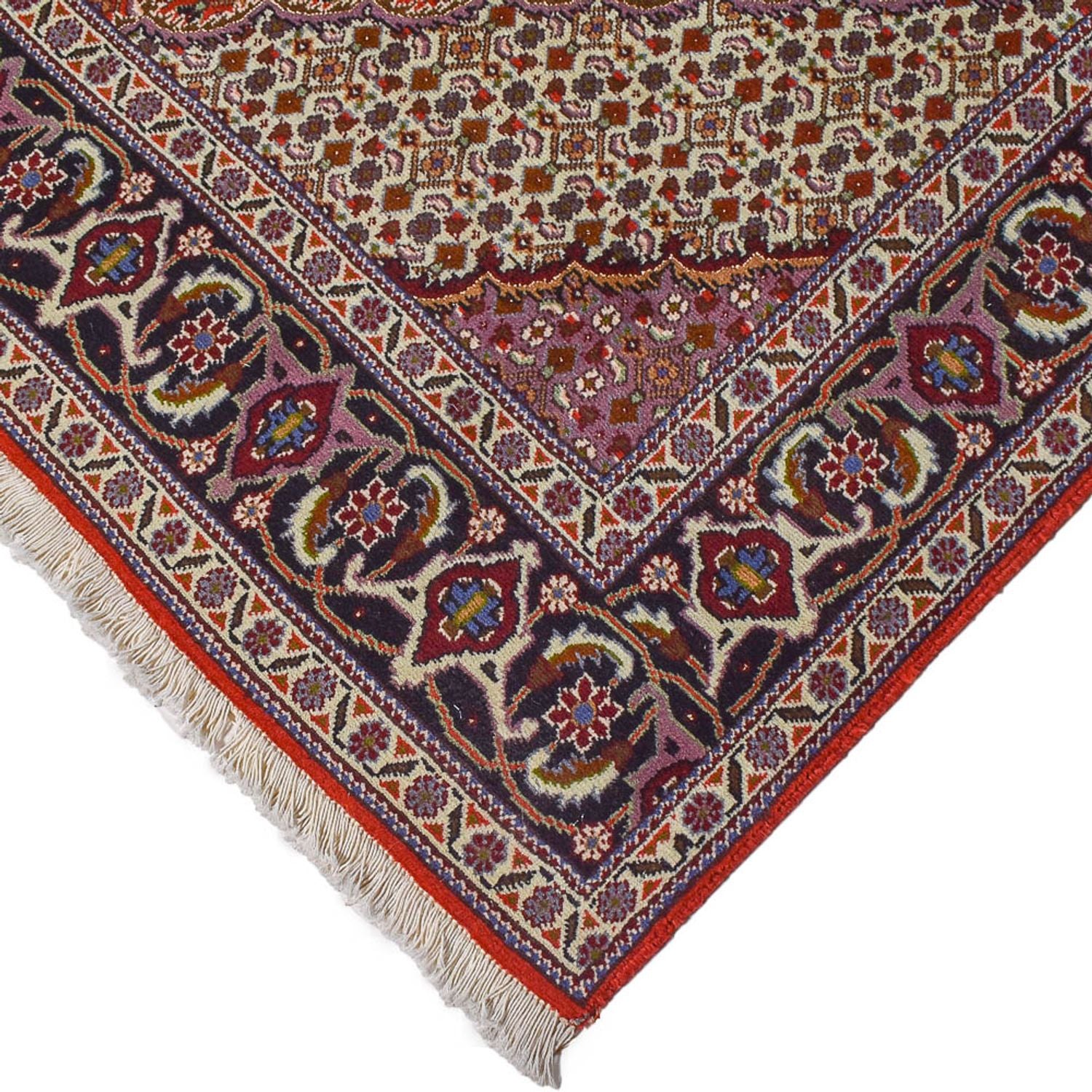 Tappeto Persero - Tabriz - Reale - 201 x 151 cm - rosso