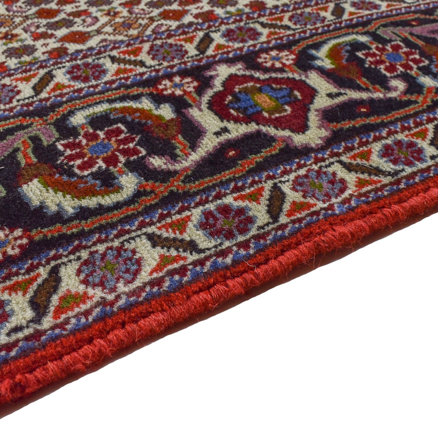 Tappeto Persero - Tabriz - Reale - 201 x 151 cm - rosso
