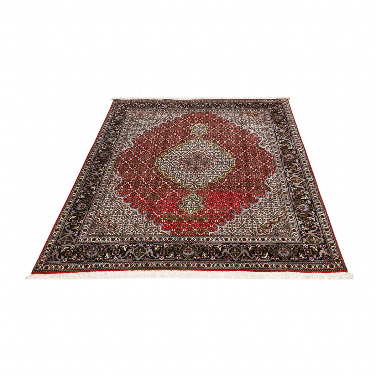 Tappeto Persero - Tabriz - Reale - 200 x 148 cm - rosso