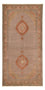 Tappeto corsia Tappeto Persero - Tabriz - Reale - 403 x 200 cm - marrone chiaro