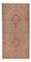 Tappeto corsia Tappeto Persero - Tabriz - Reale - 407 x 201 cm - marrone chiaro
