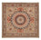 Tappeto Persero - Tabriz - Reale quadrato  - 252 x 248 cm - beige scuro