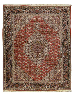 Tappeto Persero - Tabriz - Reale - 204 x 156 cm - rosso