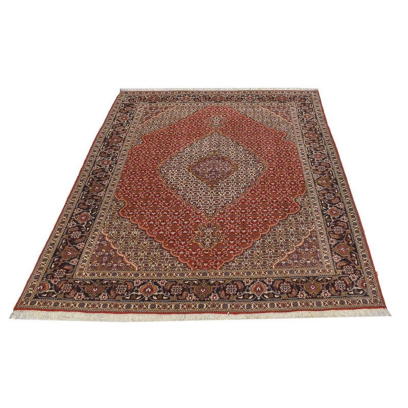 Tappeto Persero - Tabriz - Reale - 204 x 156 cm - rosso