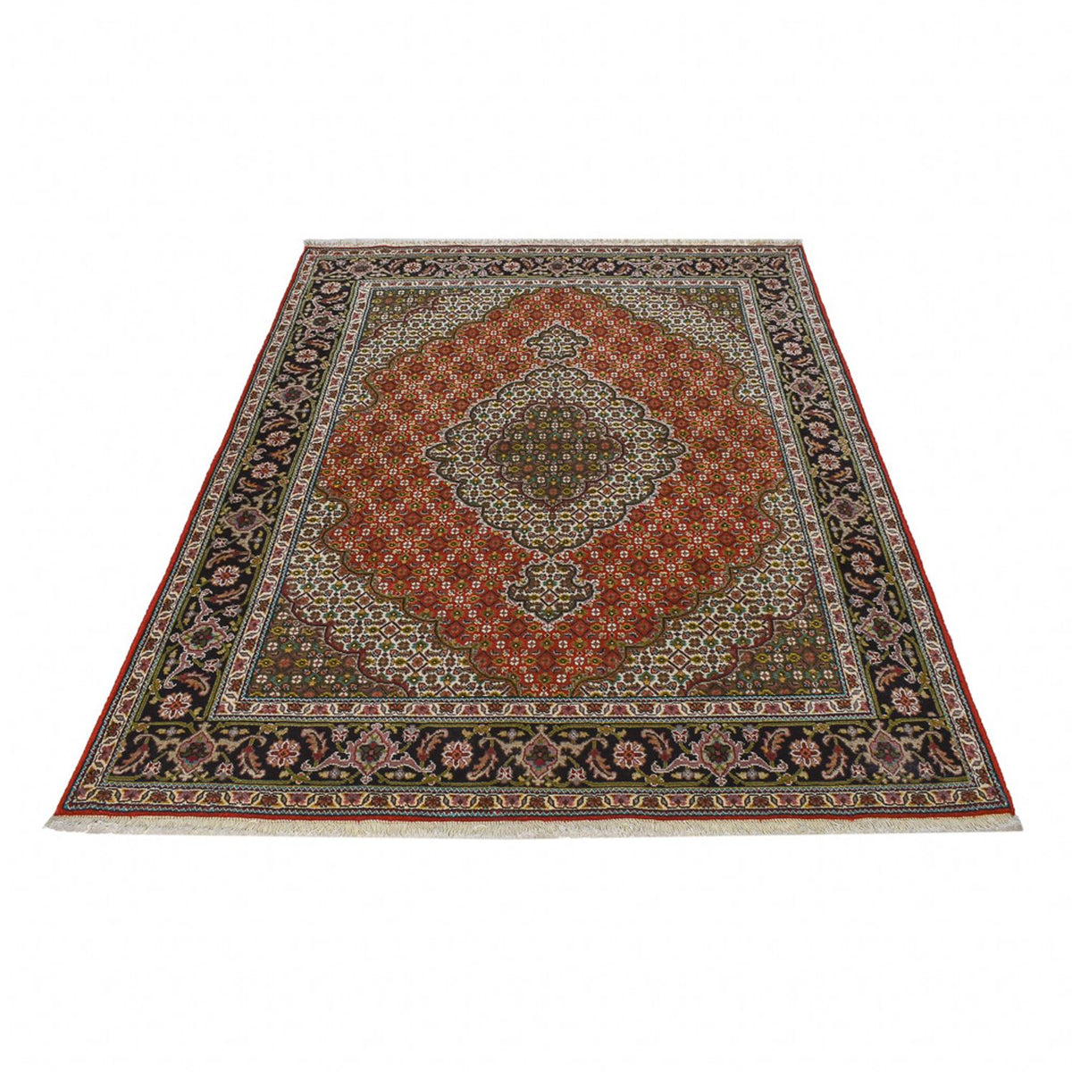Tappeto Persero - Tabriz - Reale - 205 x 150 cm - rosso