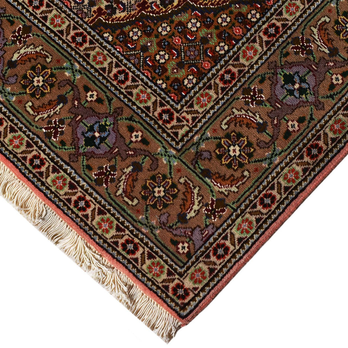 Tappeto Persero - Tabriz - Reale - 190 x 155 cm - rosso chiaro