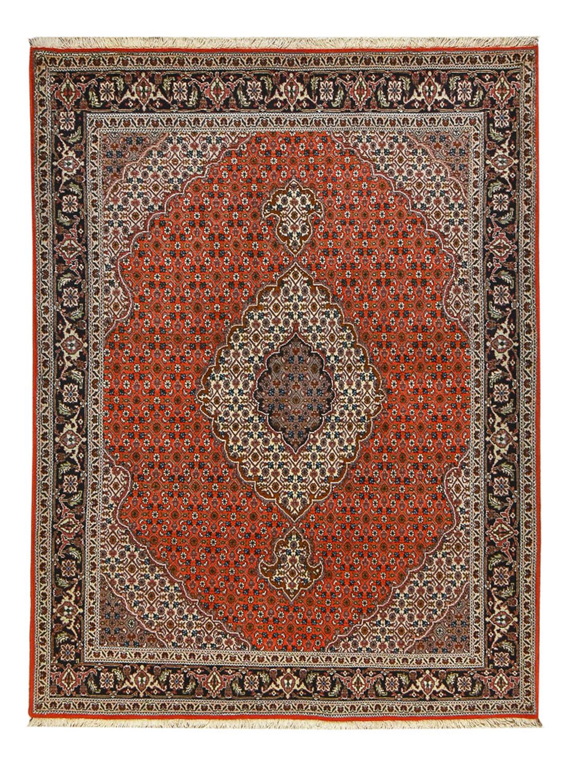 Tappeto Persero - Tabriz - Reale - 205 x 155 cm - rosso