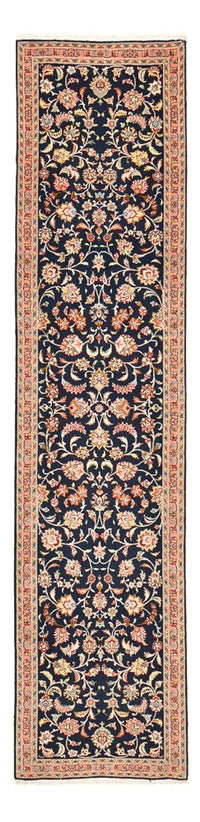 Tappeto corsia Tappeto Persero - Tabriz - Premio - 300 x 68 cm - blu scuro