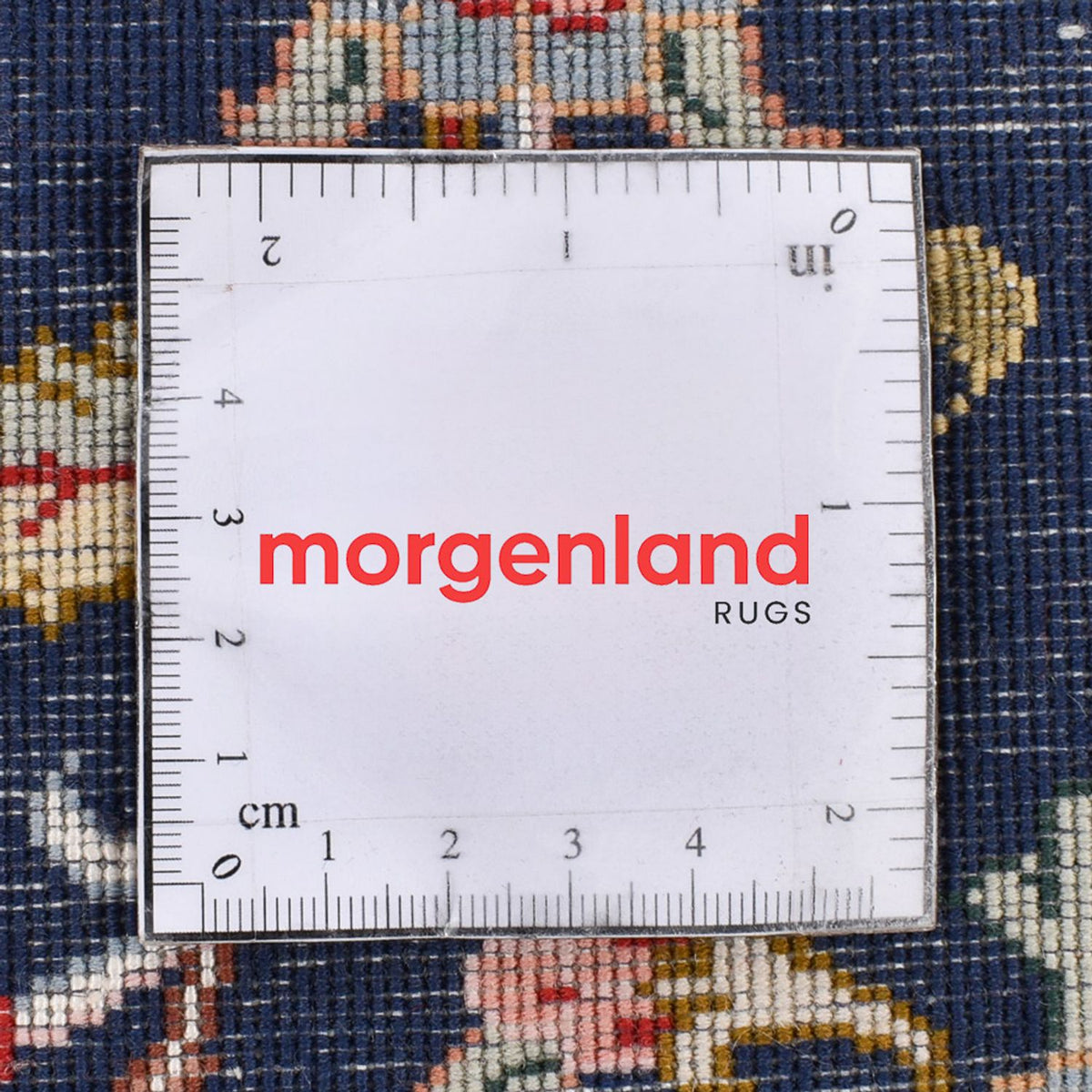 Tappeto corsia Tappeto Persero - Tabriz - Premio - 300 x 68 cm - blu scuro