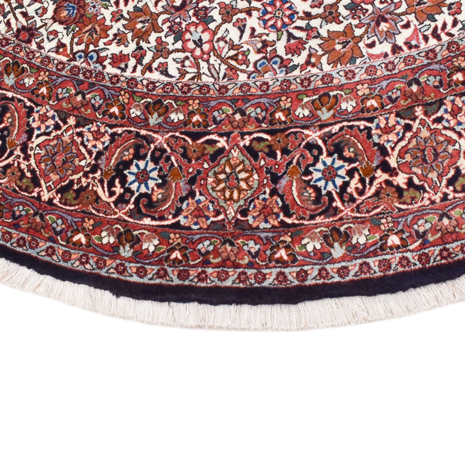 Tappeto Persero - Bidjar rotondo  - 255 x 255 cm - rosso chiaro