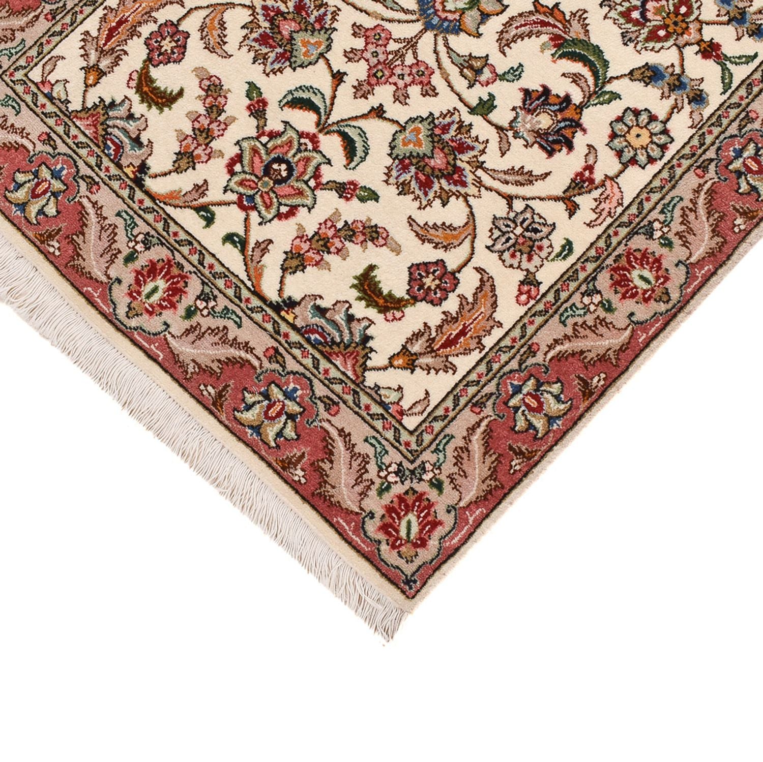 Tappeto corsia Tappeto Persero - Tabriz - Premio - 297 x 69 cm - caramello