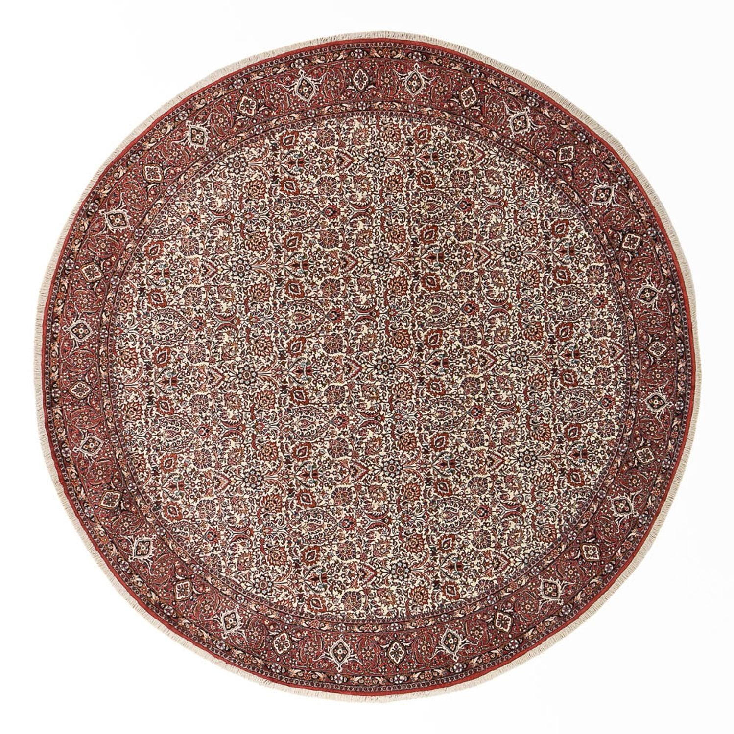 Tappeto Persero - Bidjar rotondo  - 300 x 300 cm - ruggine