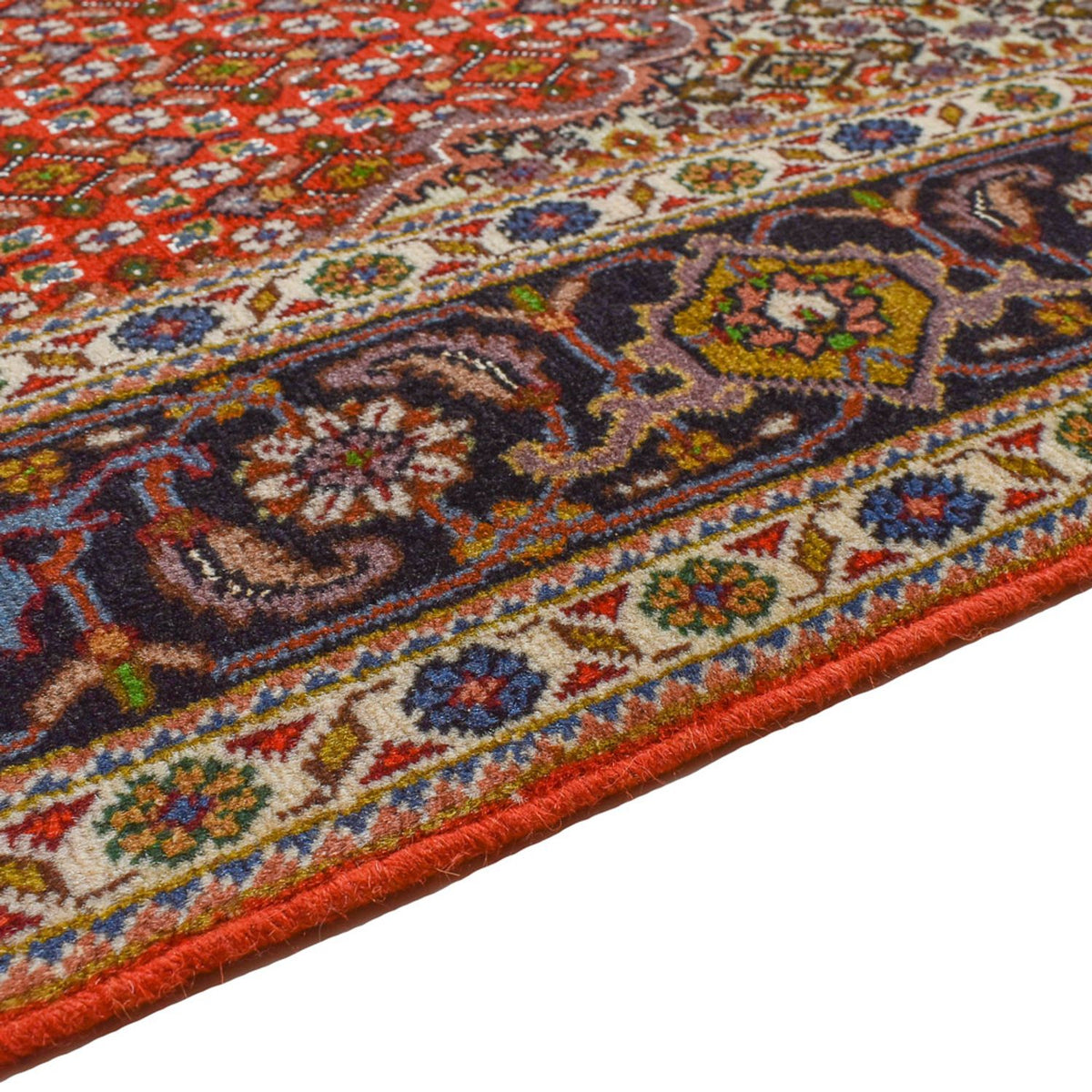 Tabriz - 40 Raj Tappeto 147x207cm - Tappeto persiano - rosso