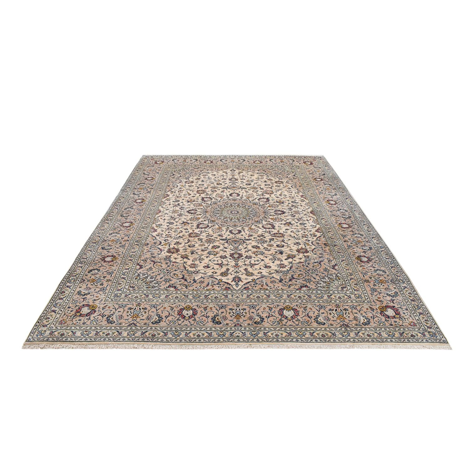 Tappeto Persero - Keshan - Reale - 342 x 247 cm - sabbia