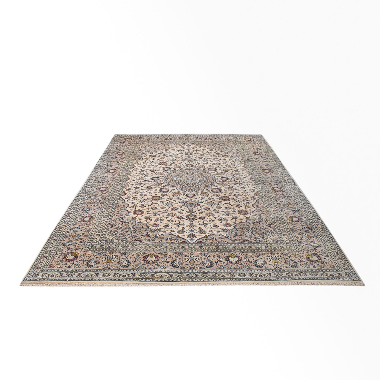 Tappeto Persero - Keshan - Reale - 346 x 250 cm - sabbia