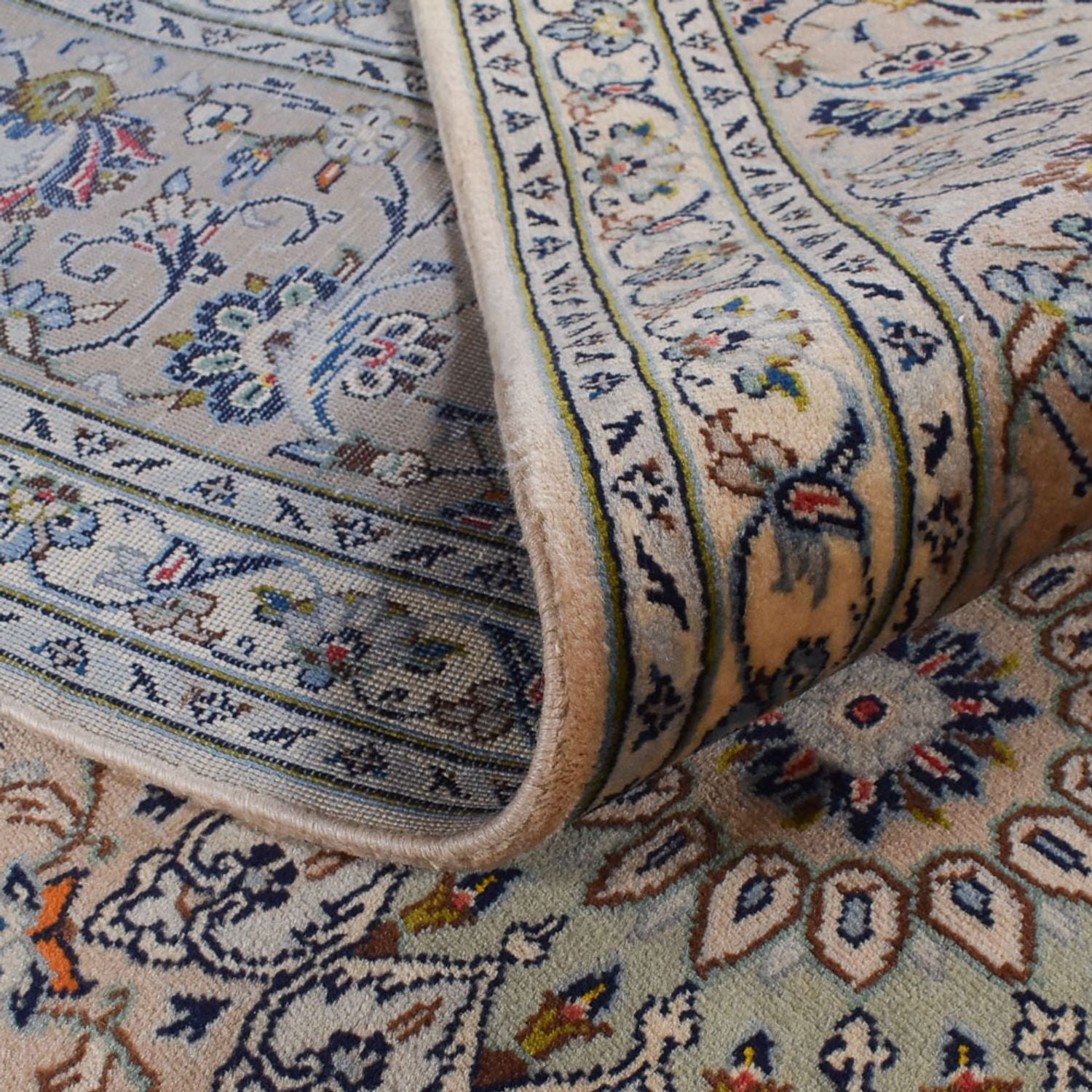 Tappeto Persero - Keshan - Reale - 345 x 246 cm - sabbia
