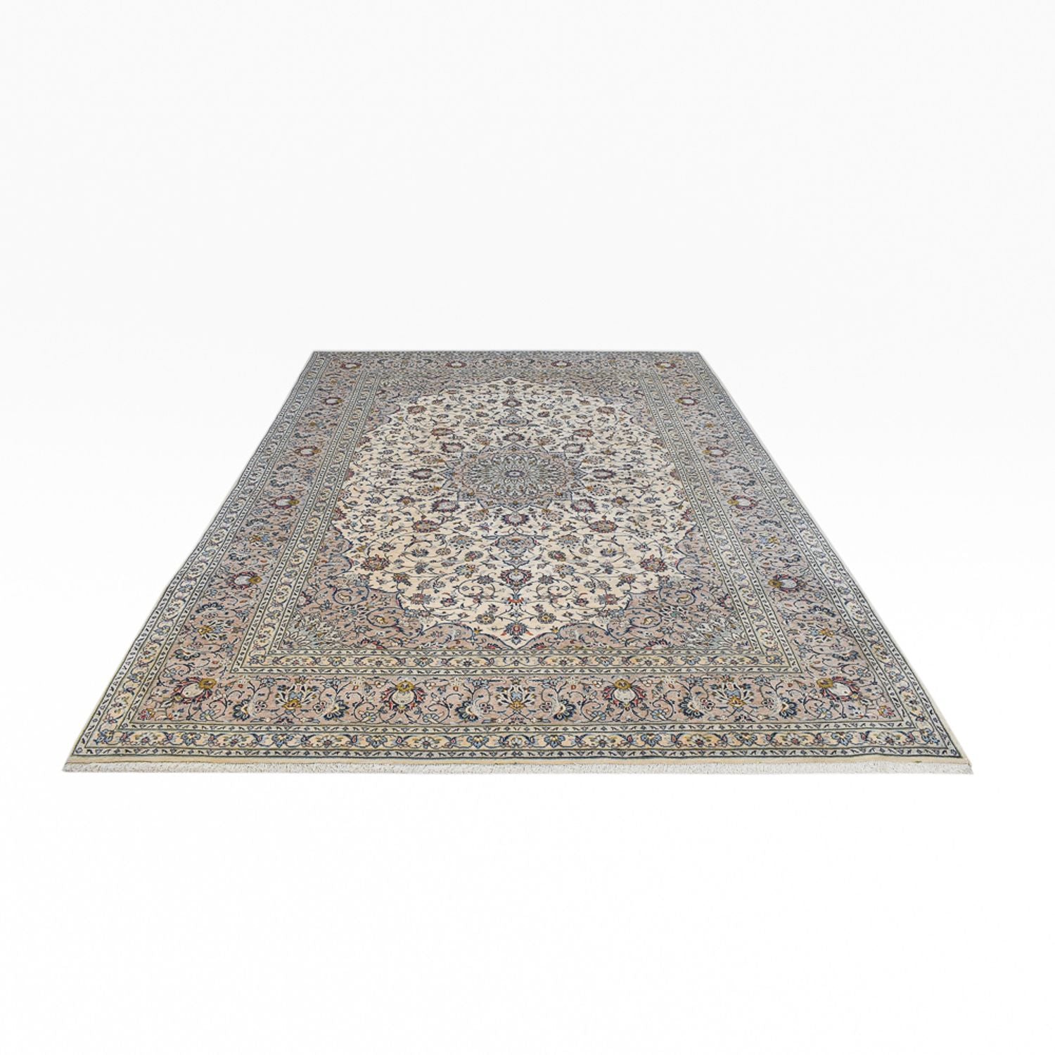 Tappeto Persero - Keshan - Reale - 352 x 245 cm - grigio