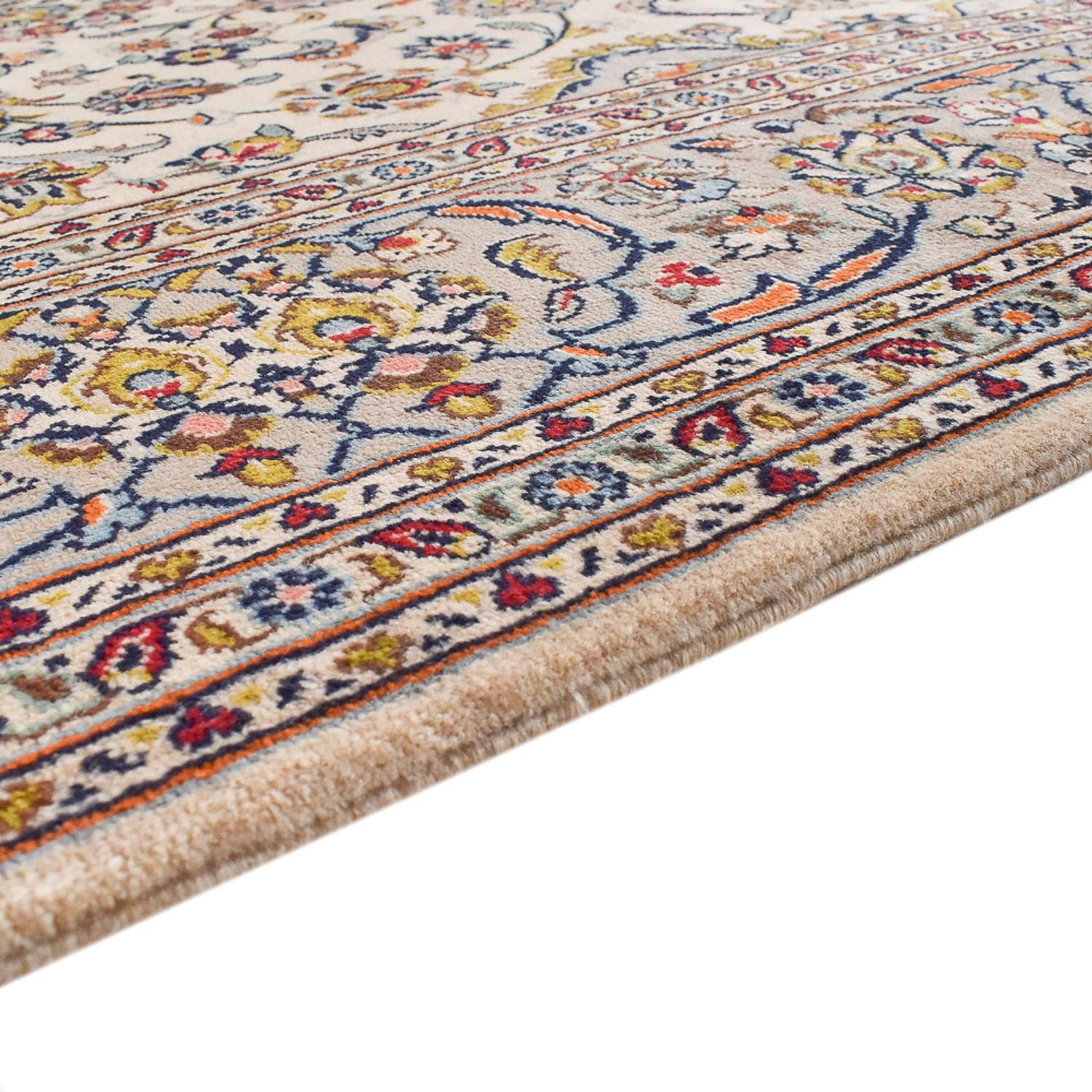 Tappeto Persero - Keshan - Reale - 353 x 254 cm - sabbia