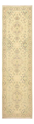 Tappeto corsia Tappeto Persero - Tabriz - Premio - 310 x 84 cm - sabbia