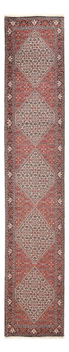 Bidjar - Zanjan Tappeto 74x389cm - Tappeto persiano - Passatoia / Marrone / 74 x 389 cm Passatoia