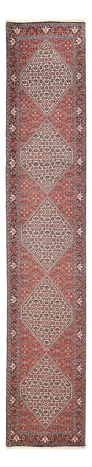 Tappeto corsia Tappeto Persero - Bidjar - 389 x 74 cm - marrone