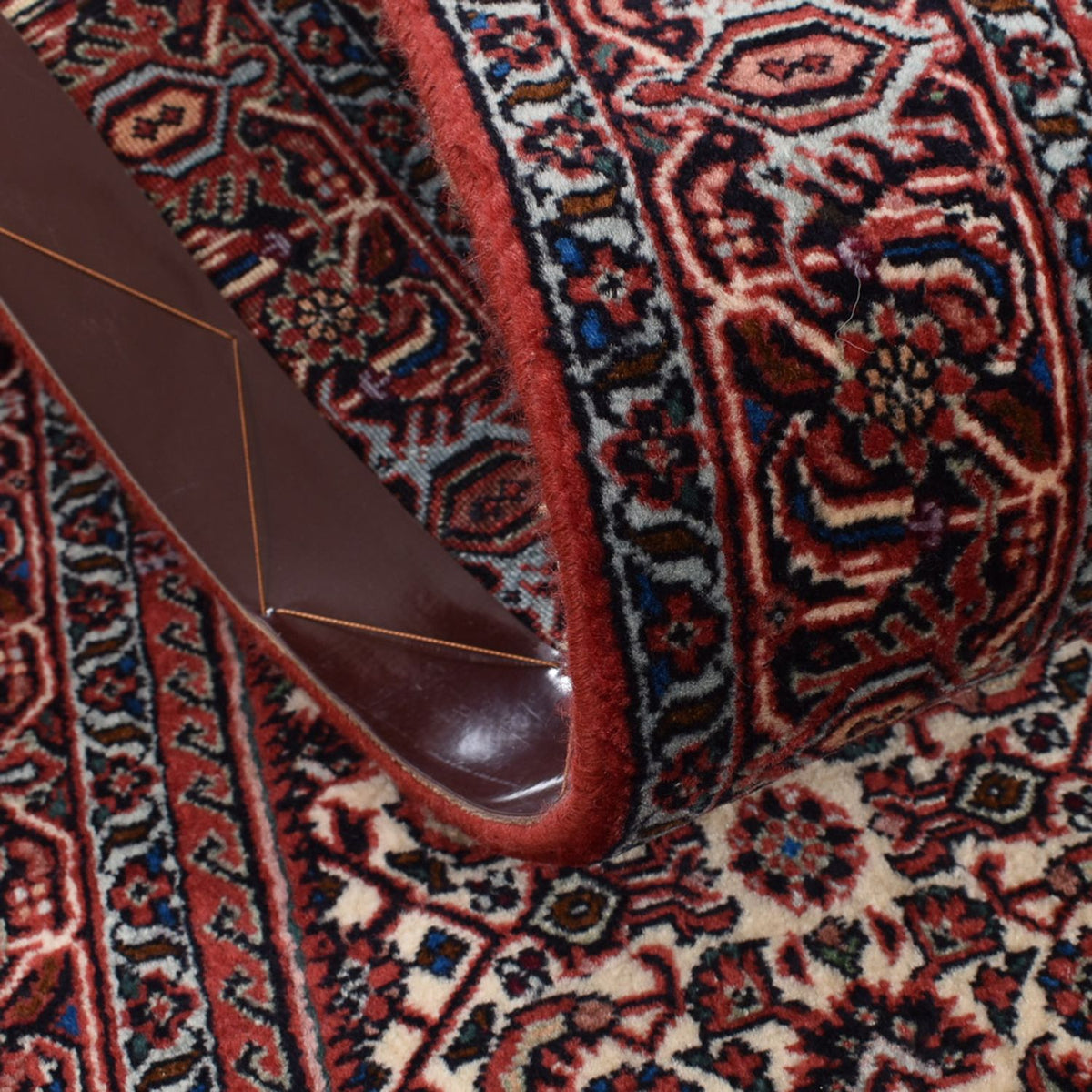 Tappeto corsia Tappeto Persero - Bidjar - 400 x 74 cm - marrone