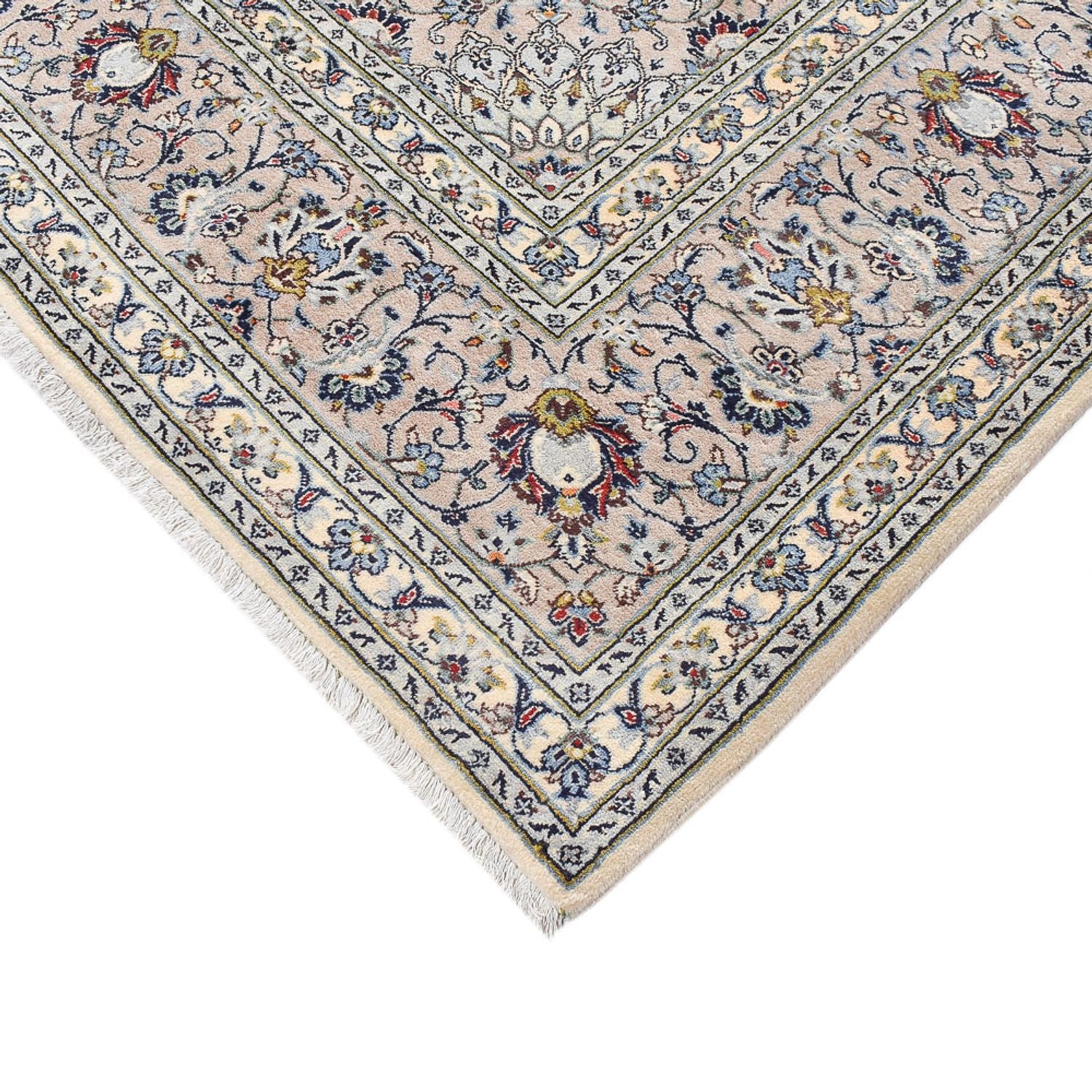 Tappeto Persero - Keshan - Reale - 347 x 250 cm - grigio