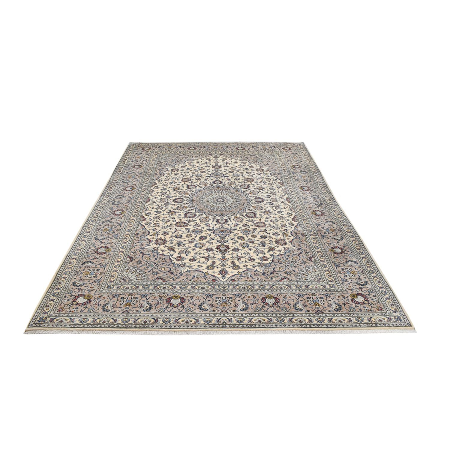 Tappeto Persero - Keshan - Reale - 347 x 250 cm - grigio