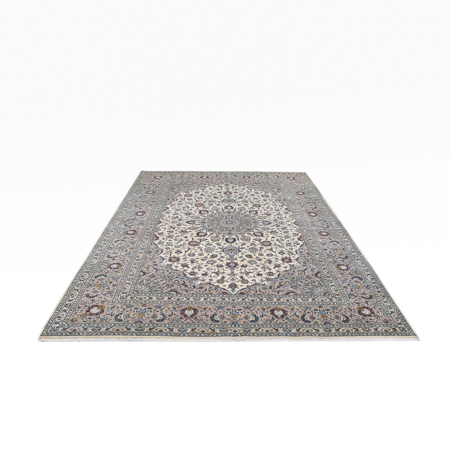 Tappeto Persero - Keshan - Reale - 352 x 250 cm - grigio