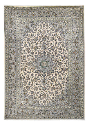 Tappeto Persero - Keshan - Reale - 347 x 248 cm - grigio