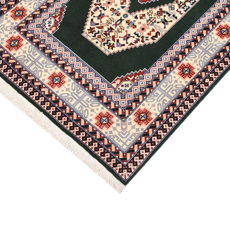 Tappeto corsia Tappeto Persero - Tabriz - Reale - 202 x 74 cm - blu scuro