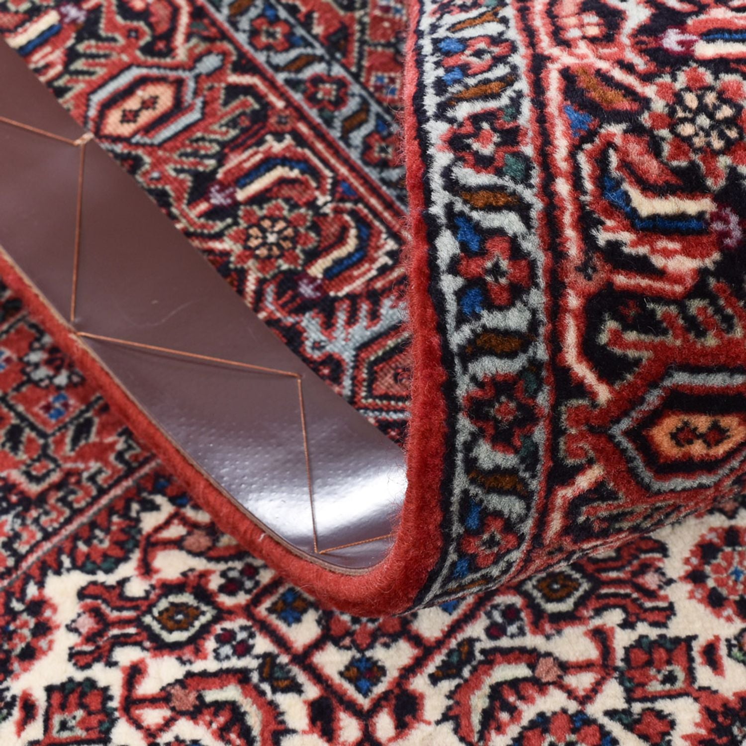Tappeto corsia Tappeto Persero - Bidjar - 400 x 74 cm - marrone