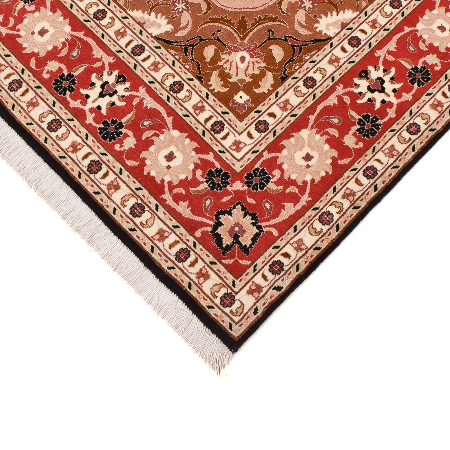 Tappeto Persero - Tabriz - Reale - 200 x 153 cm - blu scuro