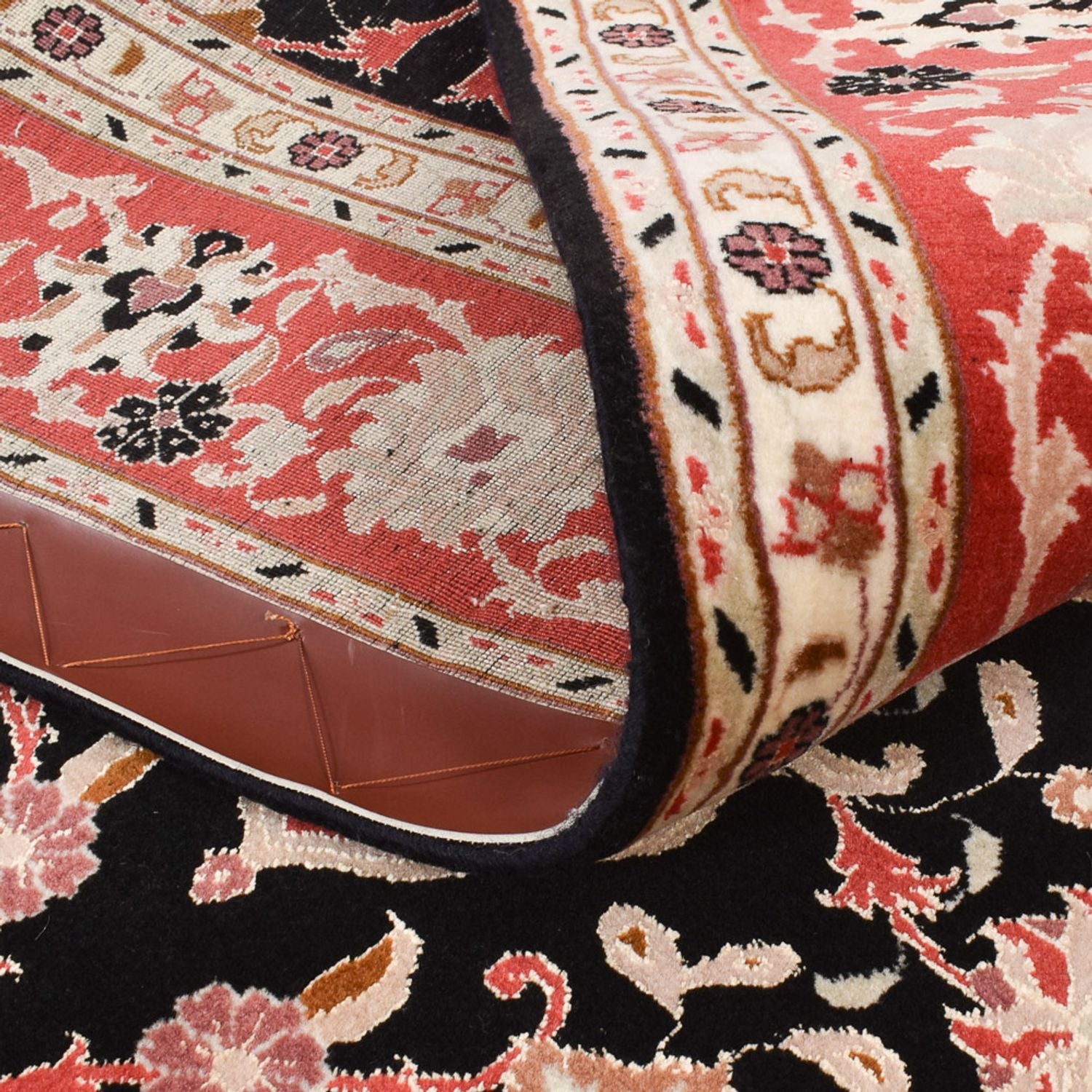 Tappeto Persero - Tabriz - Reale - 200 x 153 cm - blu scuro