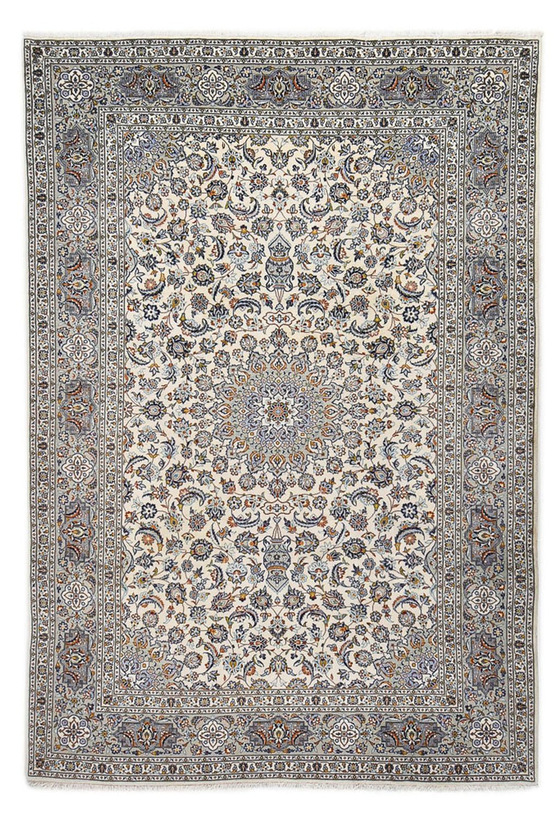 Tappeto Persero - Keshan - Reale - 340 x 233 cm - grigio