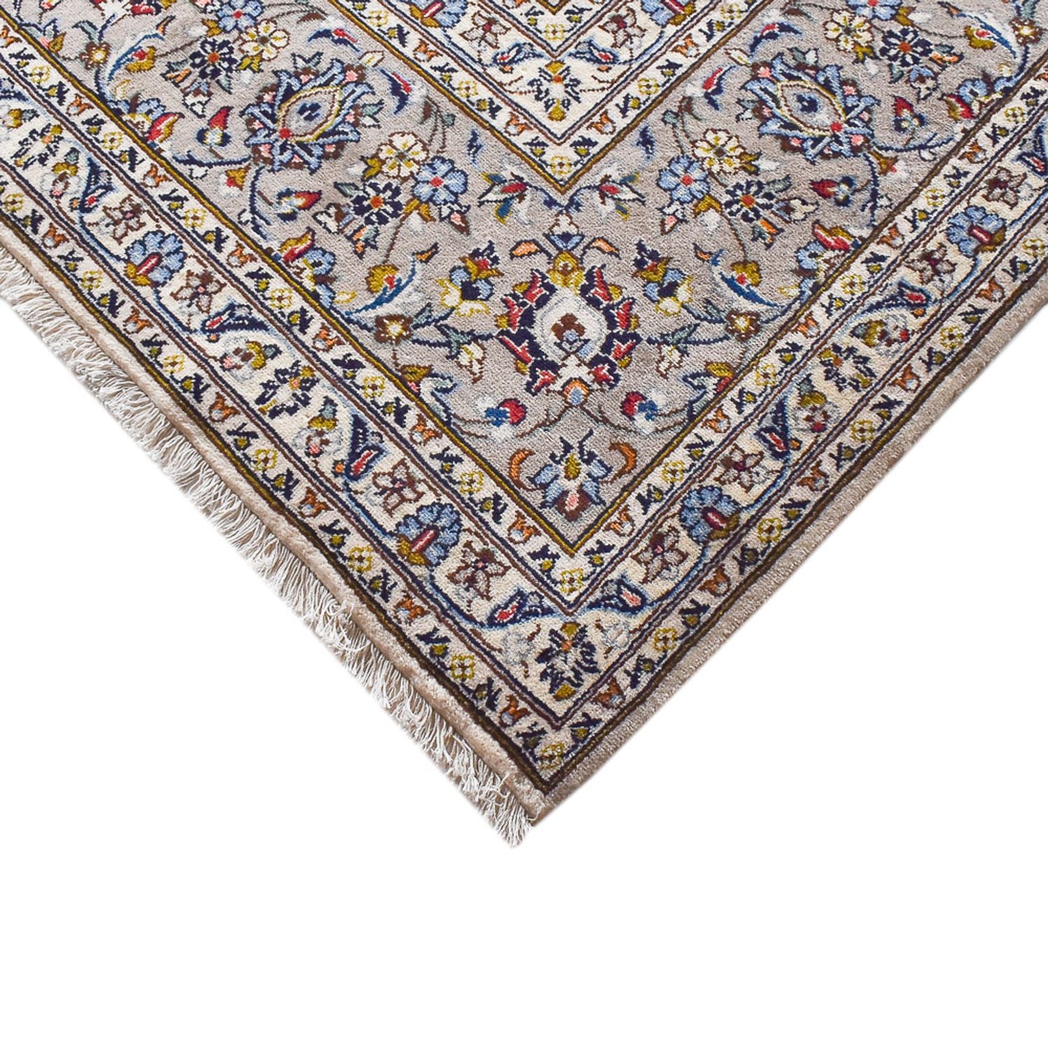 Tappeto Persero - Keshan - Reale - 354 x 255 cm - grigio