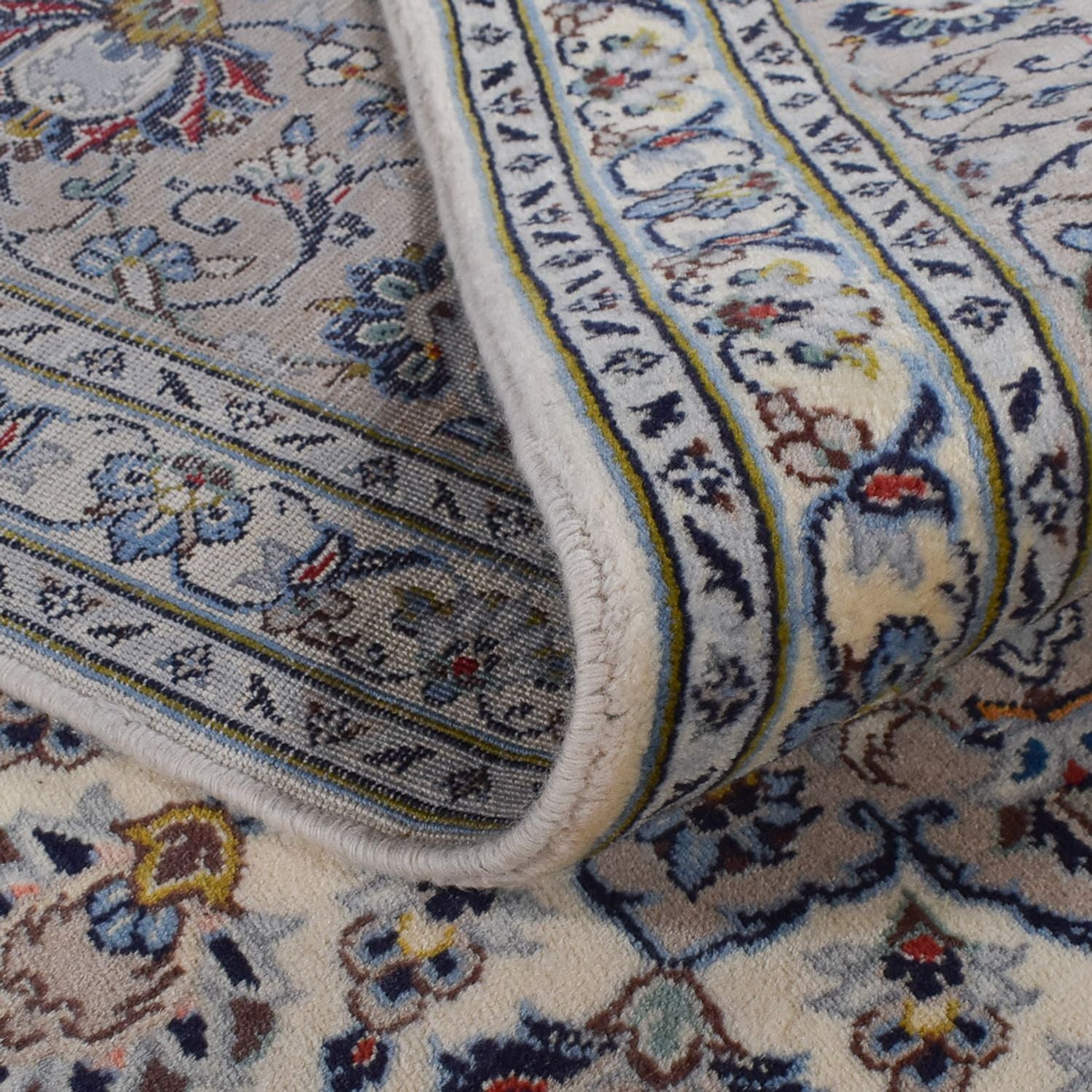 Tappeto Persero - Keshan - Reale - 350 x 246 cm - grigio